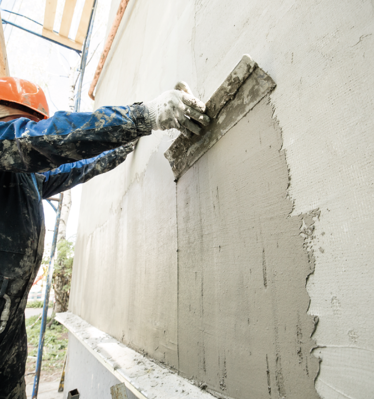 Fassadenarbeiten & Außenputz an einem Wohngebäude – fachgerechte Ausführung durch die Löwenbau GmbH