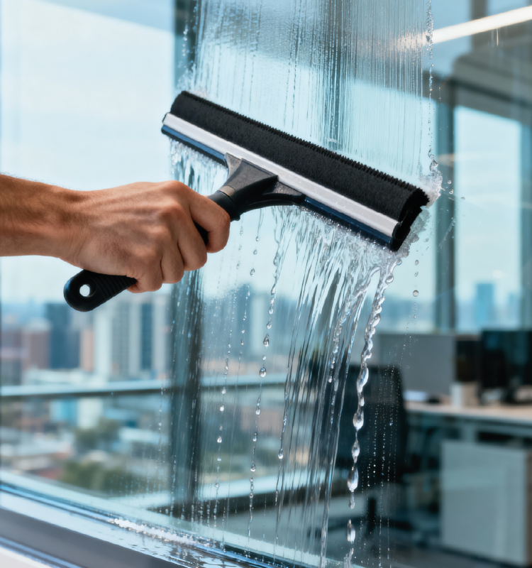 Professionelle Fensterreinigung durch die Löwenbau GmbH